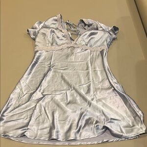 PacSun Silver and Blue Chemise Intimates